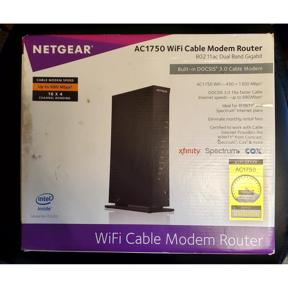 Netgear Wifi Cable Modem Router